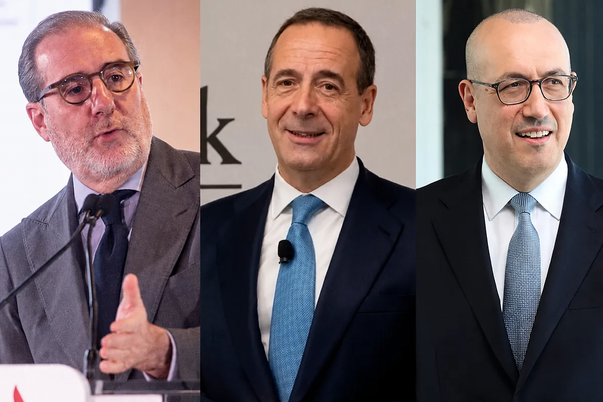Santander, CaixaBank y BBVA compiten por la liquidez de las grandes fortunas