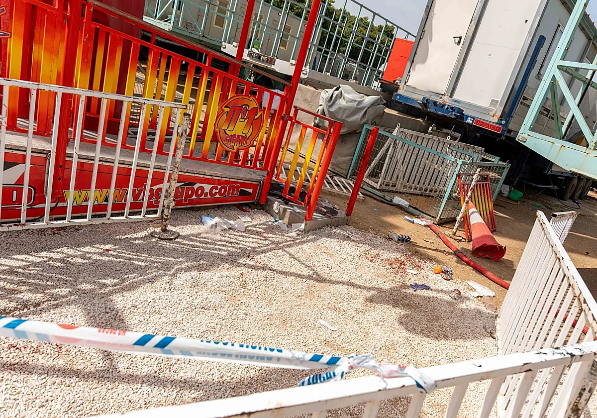 Apuñalamiento en la feria de Málaga: «El chico cayó desplomado, perdió mucha sangre»