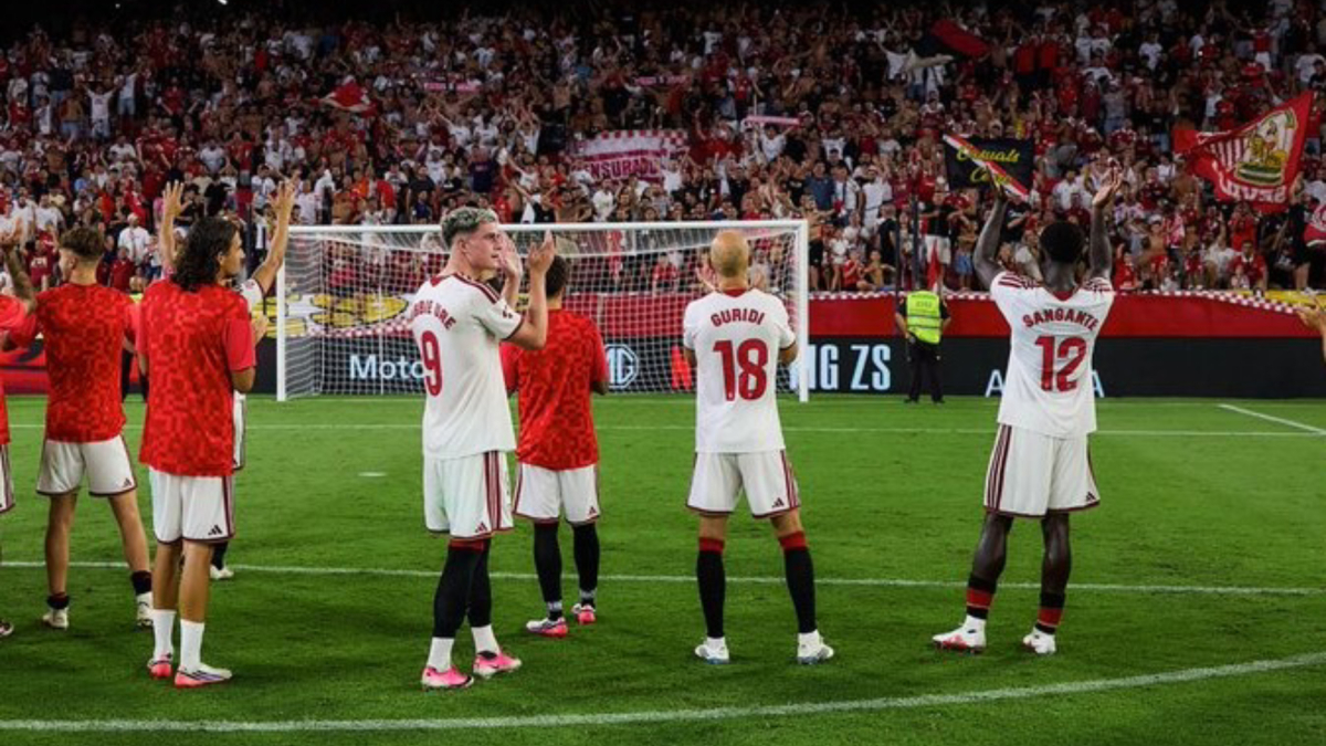 El Sevilla consiguió ganar en el estreno liguero cinco años después