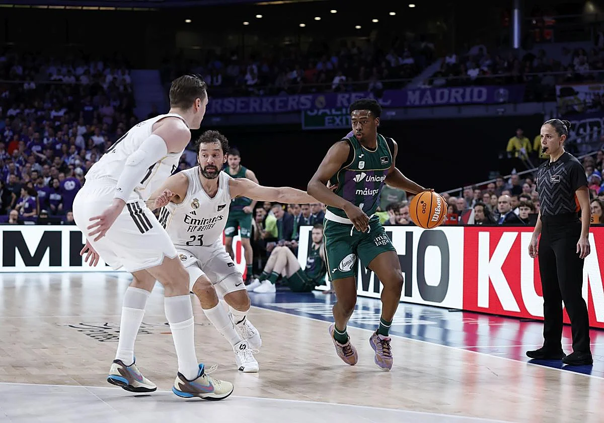 Notas a los jugadores del Unicaja ante el Real Madrid