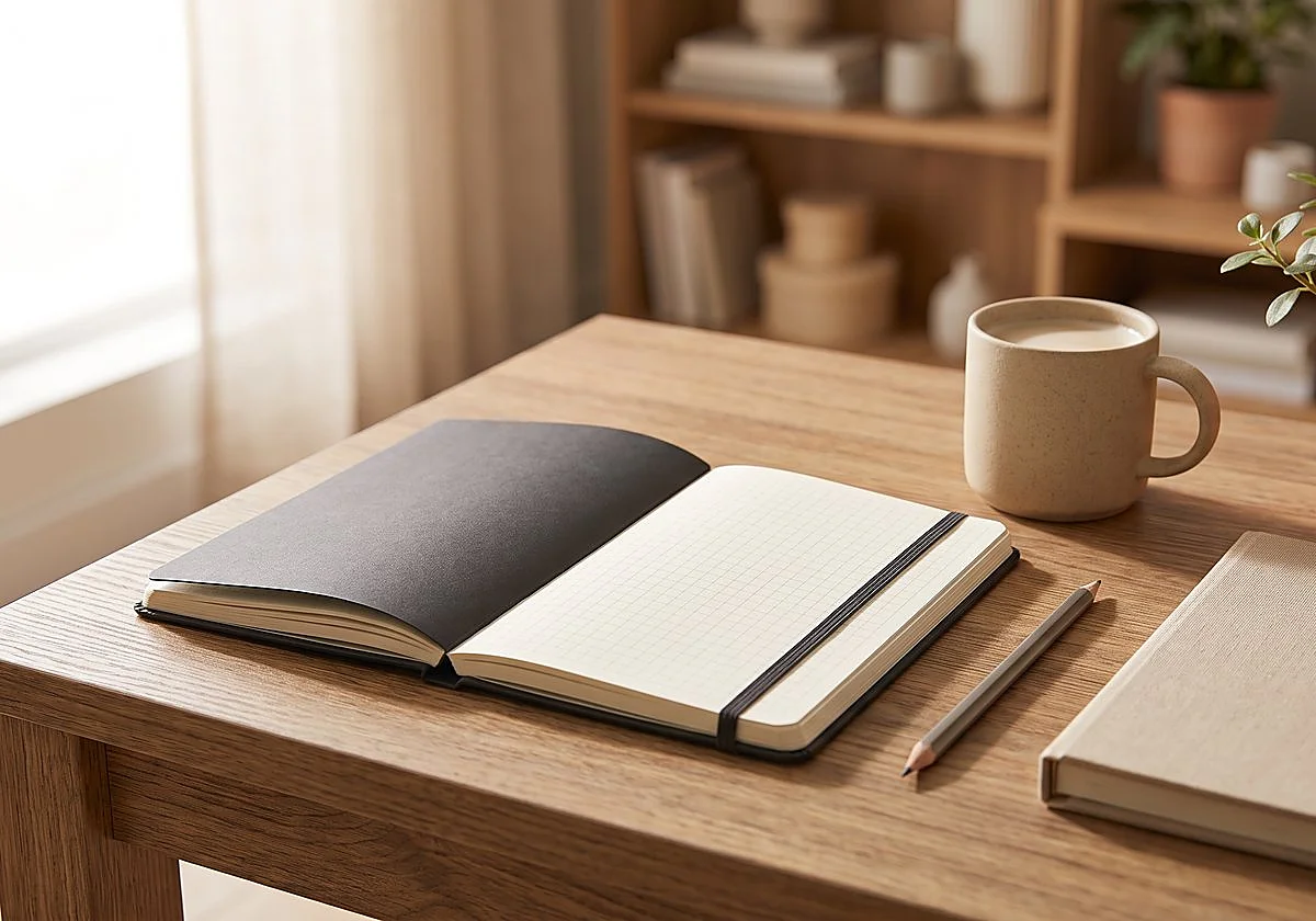 Apunta tus ideas y bocetos con el cuaderno Moleskine clásico cuadriculado