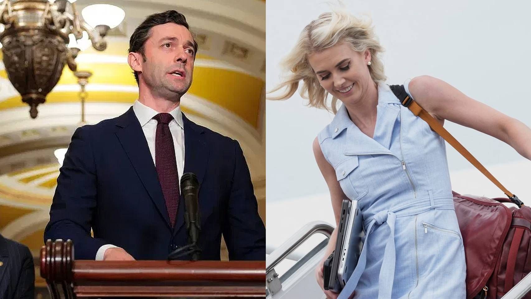 Ossoff, el demócrata que saca de quicio a la Casa Blanca con sus insinuaciones sobre "Natalie", la devota asistente de Trump