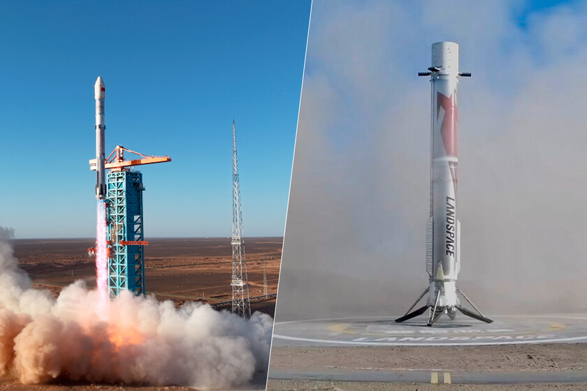 La nueva amenaza para SpaceX viene de China: LandSpace acaba de recuperar la primera etapa de acero inoxidable del Zhuque-3