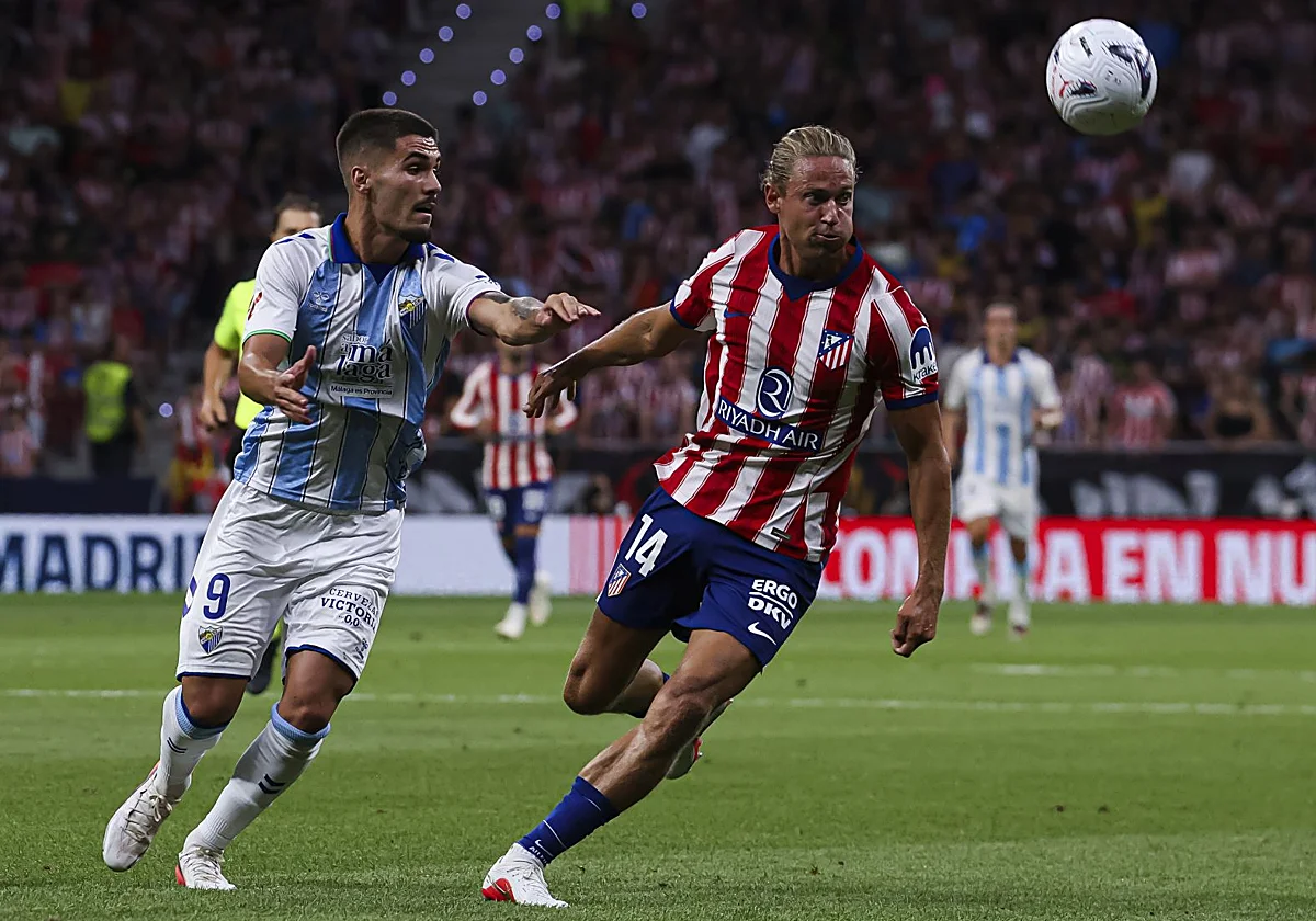 El Málaga plantó cara hasta el que su rival sentenció con su calidad (2-0)