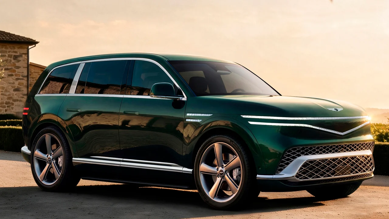 El Genesis GV90 entra en la guerra de los SUV eléctricos de lujo con 657 CV y un interior que parece de otro mundo