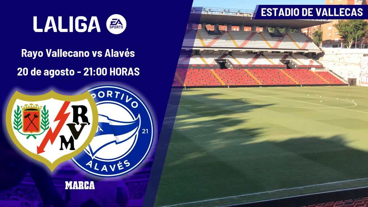 Rayo Vallecano - Alavés: horario y dónde ver hoy por TV y online el partido de LaLiga EA Sports