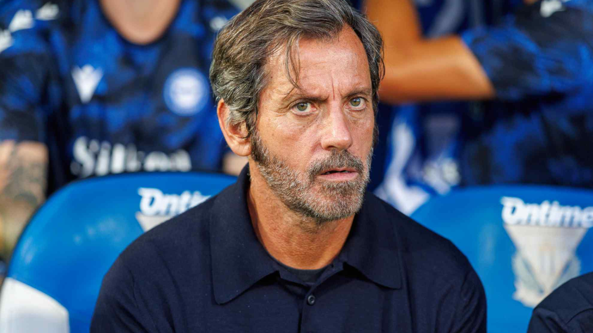Quique: “Los chicos están enfadados porque no se conforman con empatar fuera de casa”