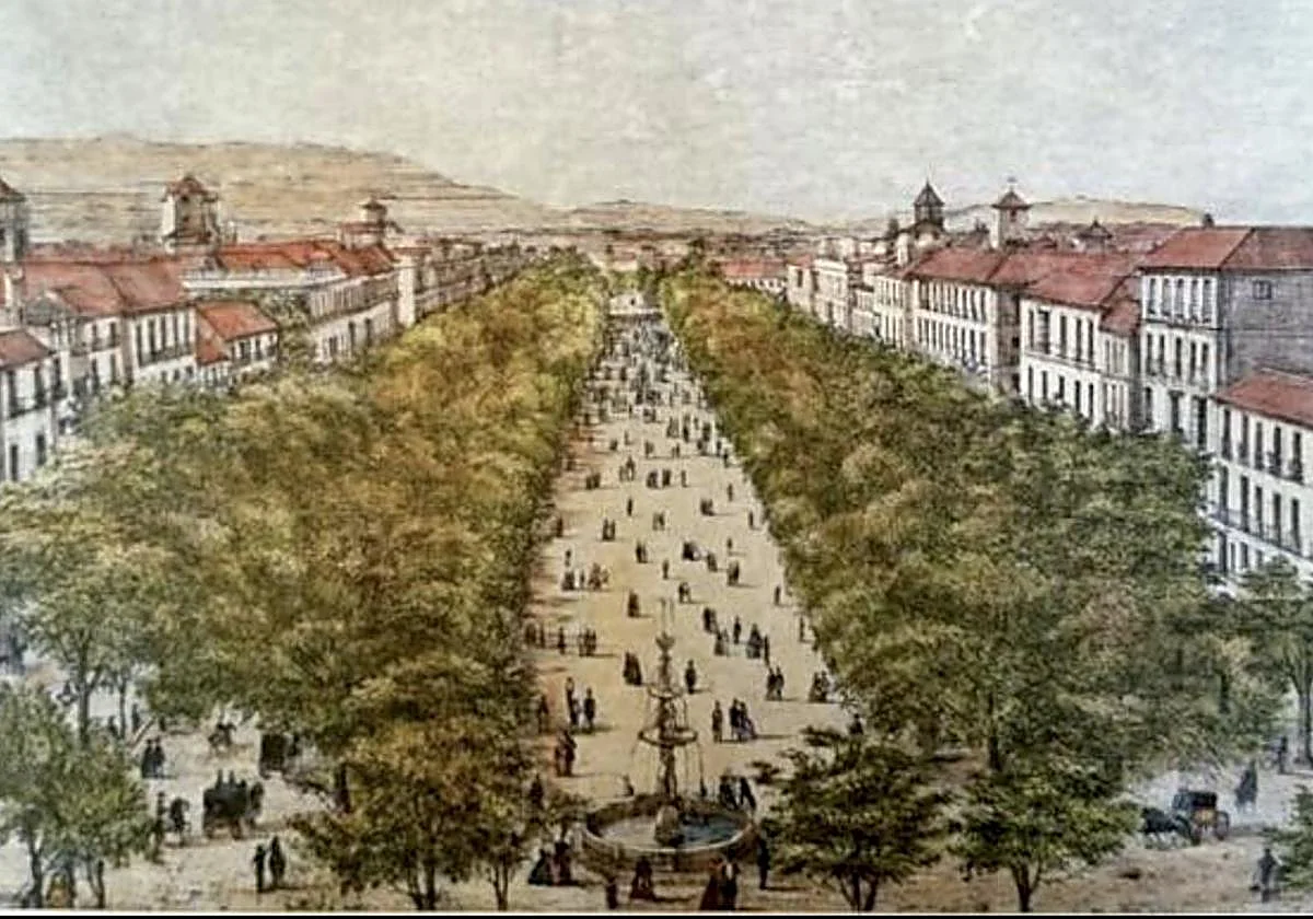 ¿Quién vivía en la Alameda en 1848?