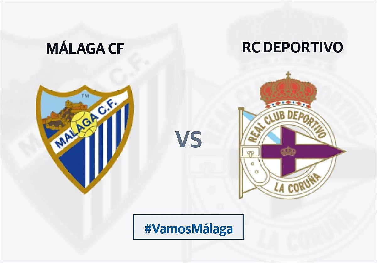¿Cómo crees que quedará el Málaga CF vs RC Deportivo? Comparte tu resultado