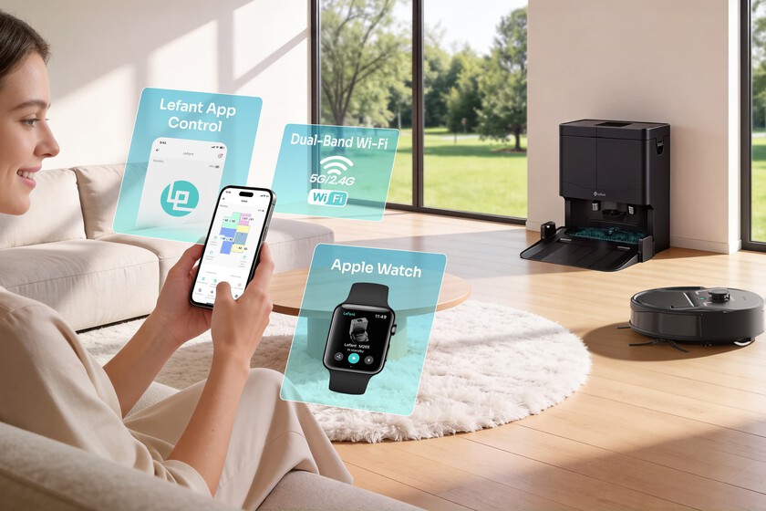 Lefant nos deja sin excusas: su robot aspirador M210 Pro Omni baja de 999 euros a apenas 240 por tiempo limitado
