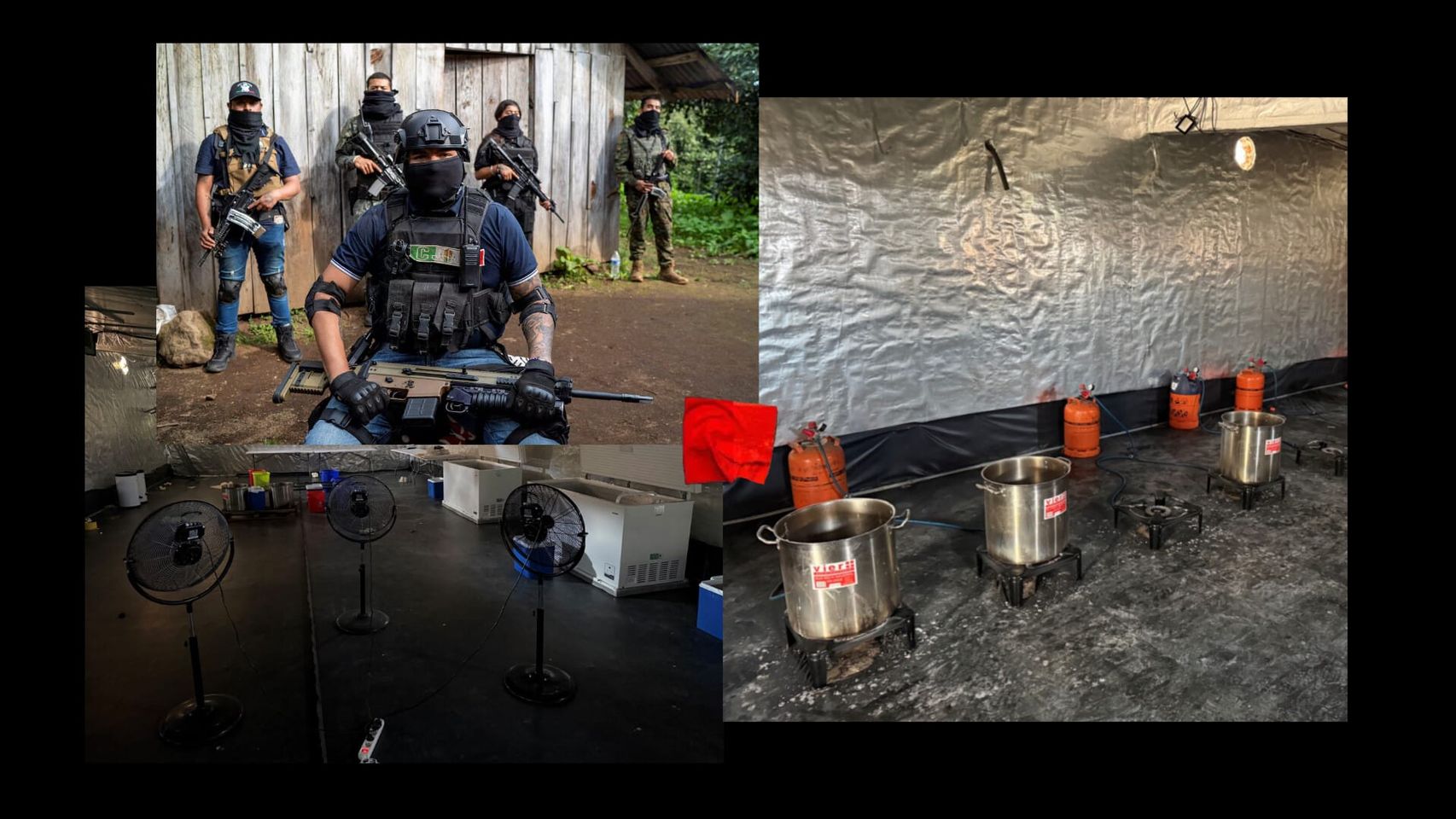 En el laboratorio del Cártel de Jalisco en un pueblo de Lérida con capacidad para procesar '2.500 kilos de metanfetaminas'