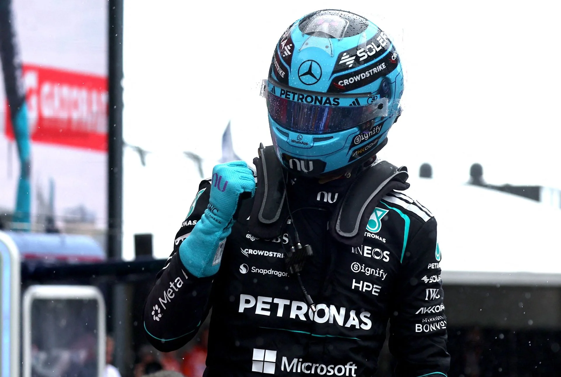 Russell gana la absoluta nada que fue el sprint de Zandvoort