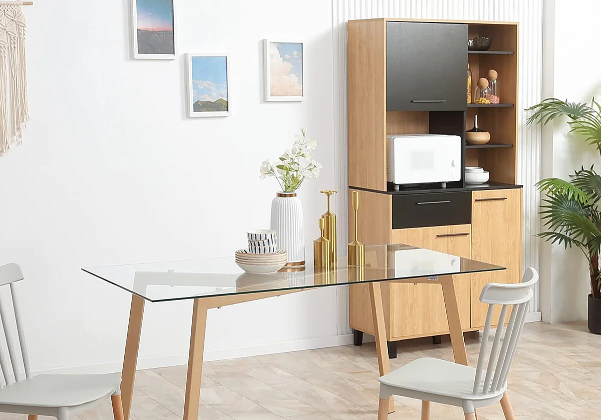 Si buscas una mesa de comedor, no te pierdas estas de cristal que aportan amplitud y estilo