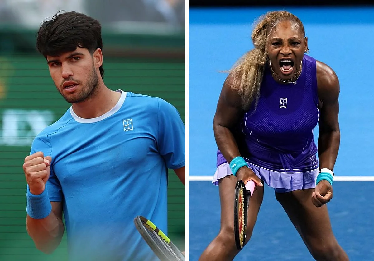 Alcaraz hará pareja en el US Open con Serena Williams