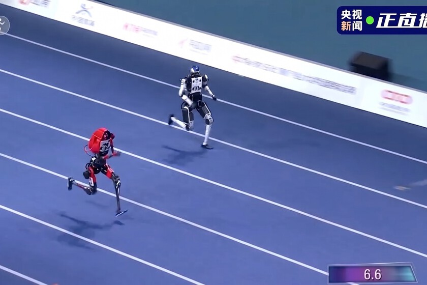 Las segundas Olimpiadas de robots humanoides de China ya
han roto un impresionante récord: los 100 metros de Usain Bolt