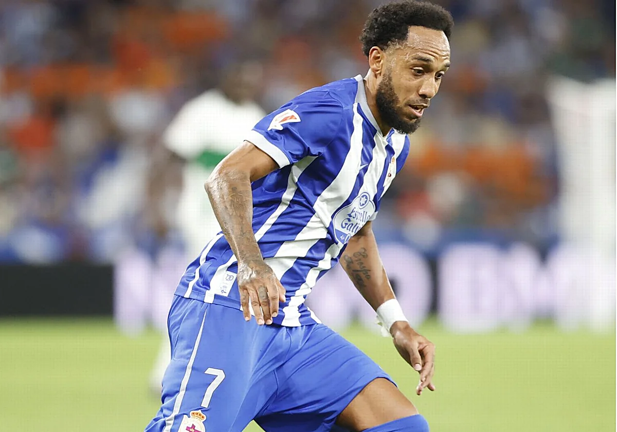Aubameyang, una estrella veterana pero vigente que visita La Rosaleda