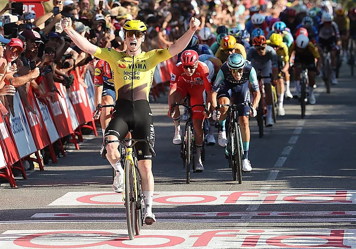 Brennan atrapa la victoria en Manosque con el cebo de Van Aert