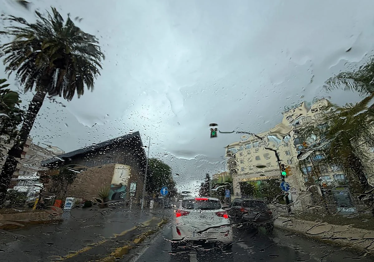Vuelven las lluvias este lunes a Andalucía, acompañadas de un descenso térmico