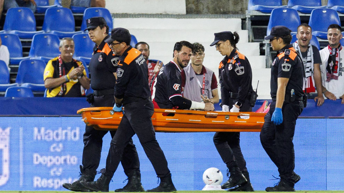 Batalla, operado con éxito de una fractura en la tibia de la pierna derecha