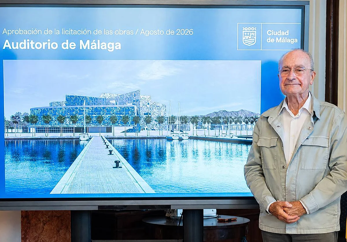 El alcalde garantiza que el gerente del Auditorio de Málaga tendrá «perfil cultural»