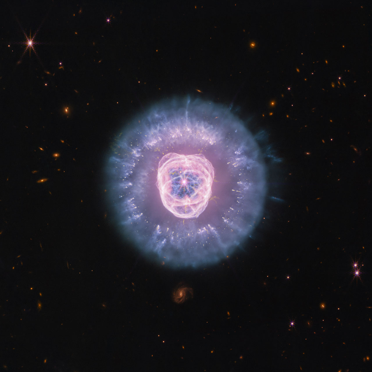 APOD: 2026 August 26 – JWST Images The Lion’s Head Nebula