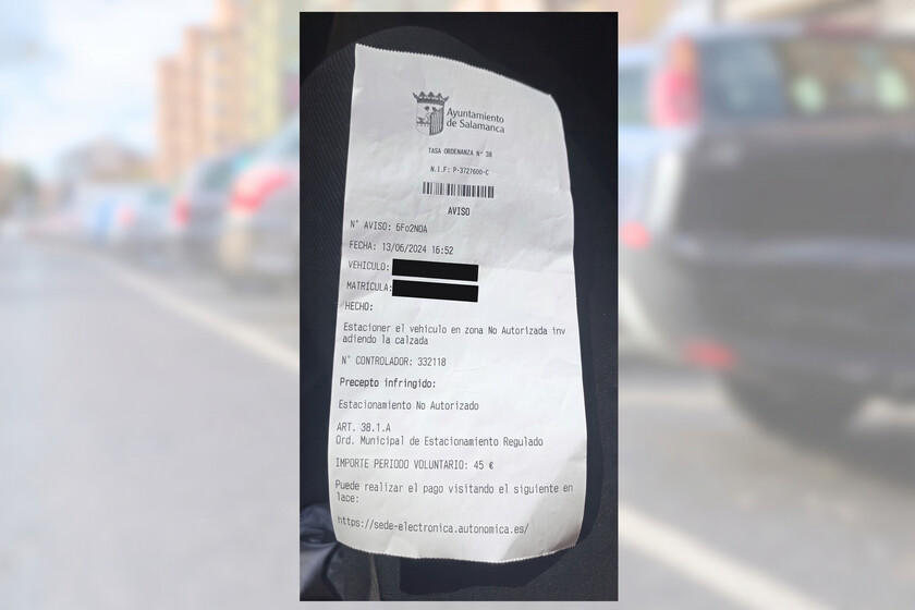 En Salamanca alguien empezó a poner multas falsas en los coches. La AEPD ha acabado poniéndole una multa muy real