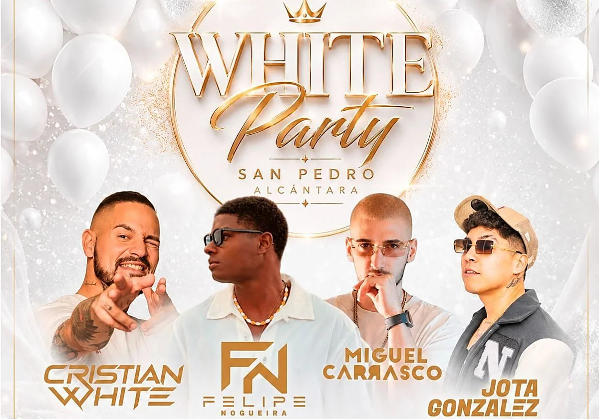 Llega a San Pedro la 'White Party': cinco horas de música y DJs locales en la playa
