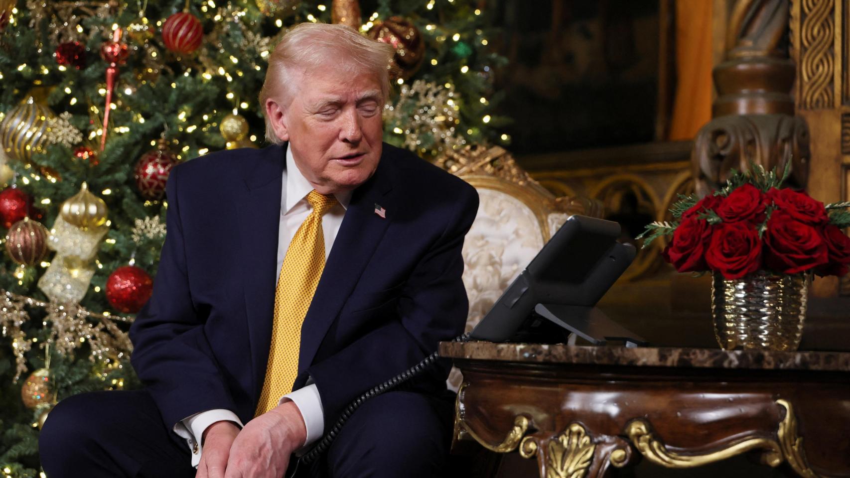 Trump anuncia que EEUU destruyó en Nochebuena una "gran instalación" del narco en el primer ataque terrestre
