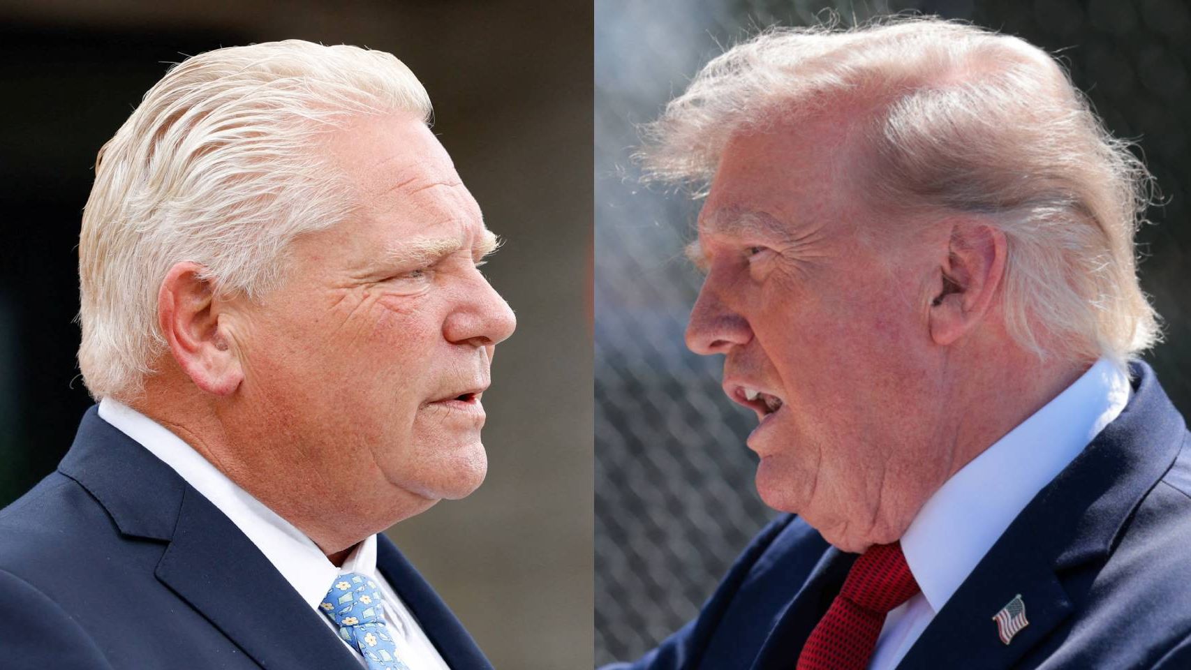 Trump encuentra en Canadá a su némesis: Ford, gobernador de Ontario, le invita a "besarle el culo" en plena guerra comercial