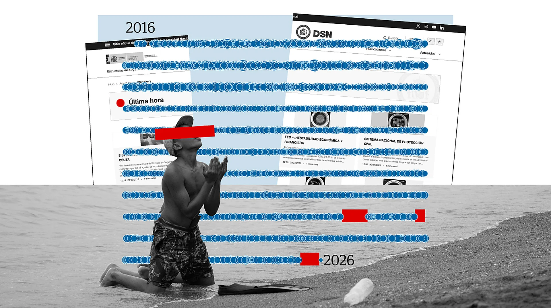 Apagón informativo en Seguridad Nacional: 26 días sin publicar ni una nota en plena crisis de Ceuta