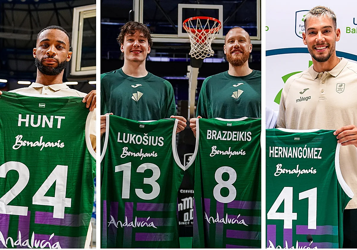 El Unicaja revela sus nuevos dorsales: anécdotas, ídolos o vínculos familiares tras ellos