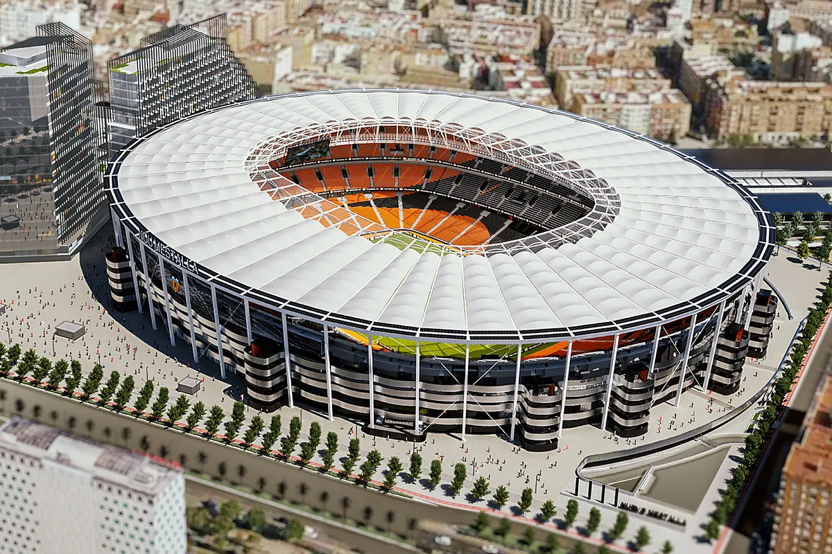 La marca Valencia CF se hunde: de 157 millones a 76 millones en cuatro años