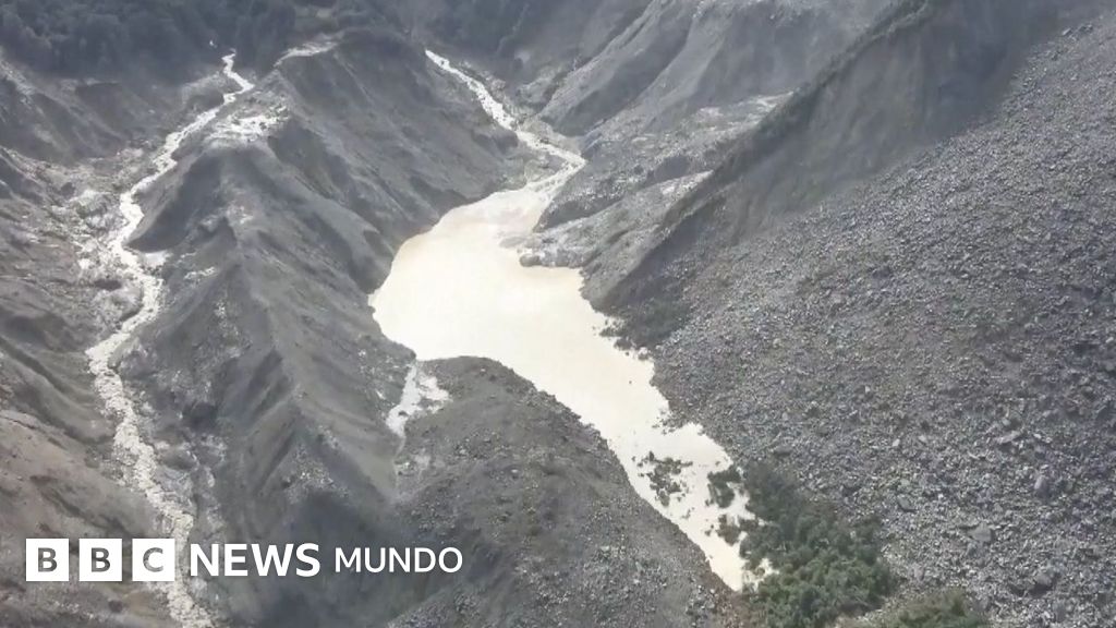 El lago que hace temer que se produzca una nueva avalancha en la frontera de Nepal y Tíbet