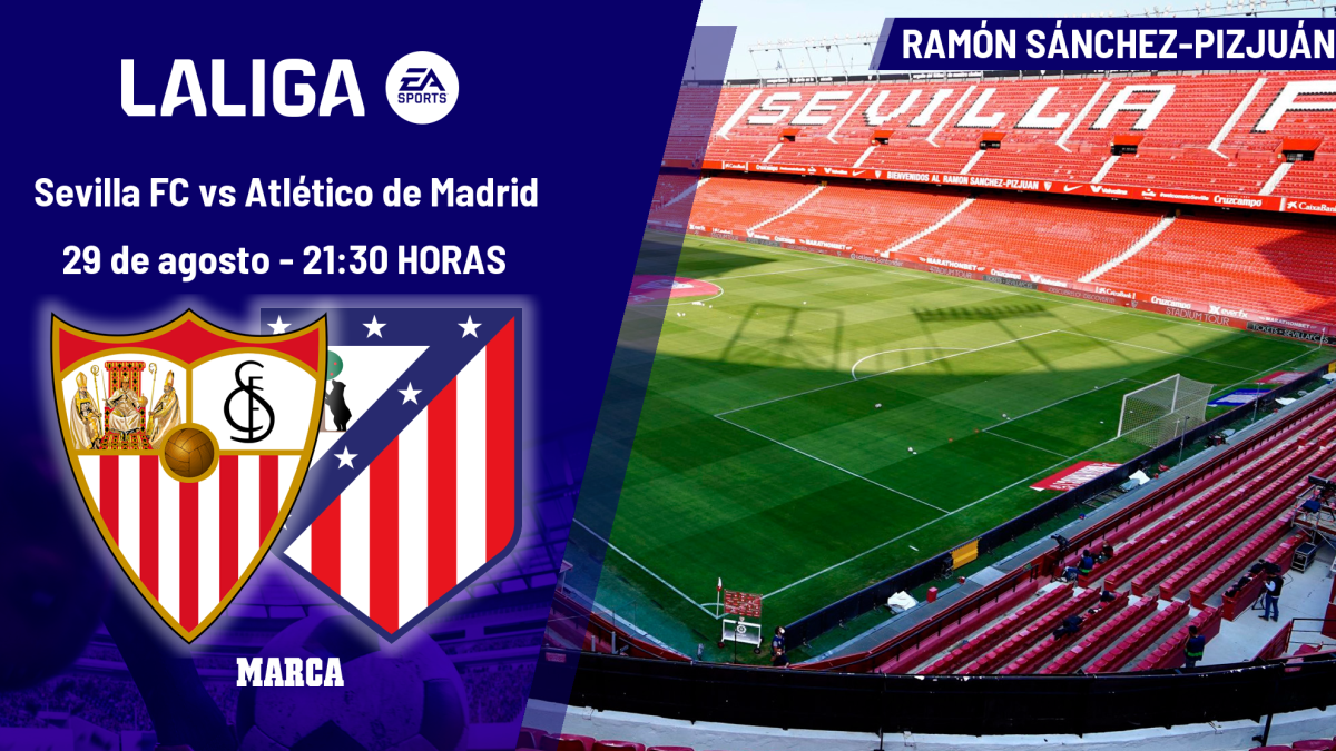 Sevilla - Atlético de Madrid: horario, dónde ver en TV y canal del partido de LaLiga EA Sports