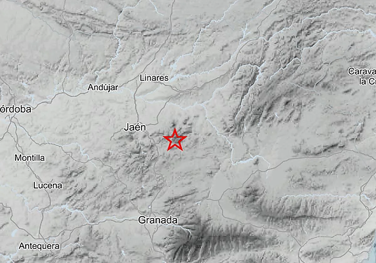 La tierra tiembla en Jaén: dos terremotos registrados en Huelma y Torres en apenas 13 minutos
