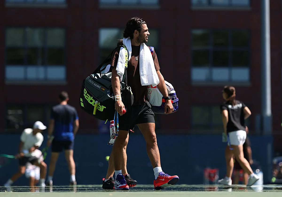 Alcaraz vuelve a su realidad en el US Open