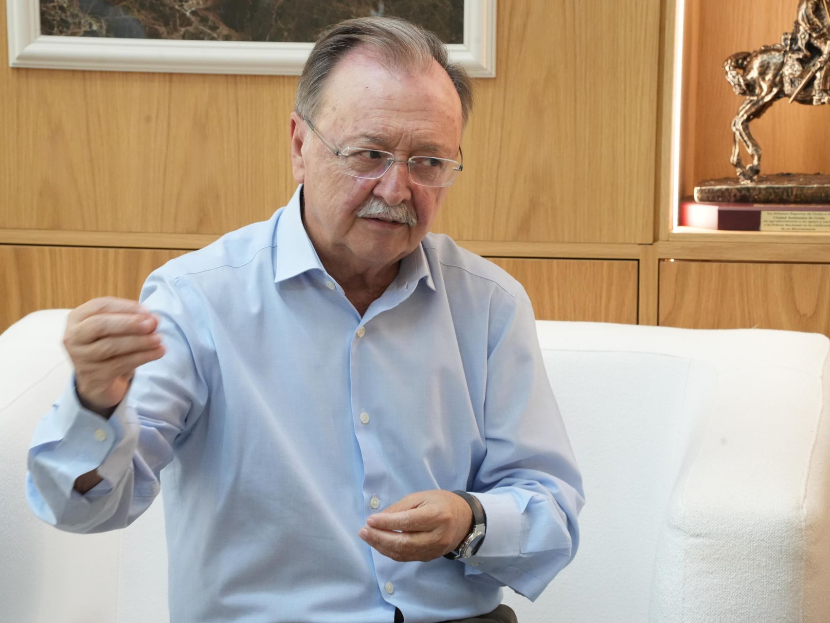 "El lunes 27 llamé a Moncloa y me dijeron que estuviera tranquilo, el martes pedí al Gobierno el Estado de Alarma, el miércoles me dijeron que no había fundamento, el jueves llegó la avalancha"