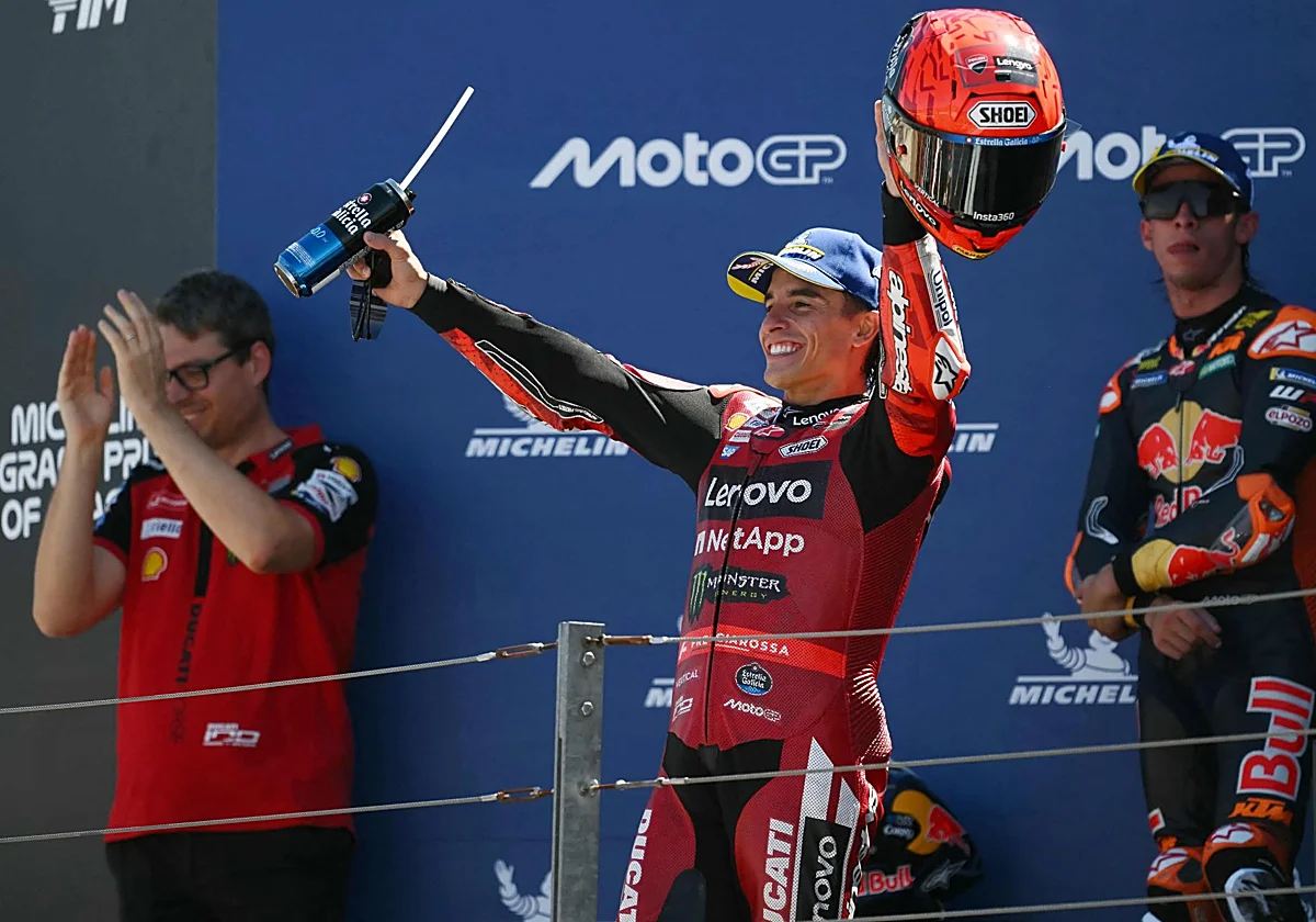Marc Márquez mantiene la corona de Aragón