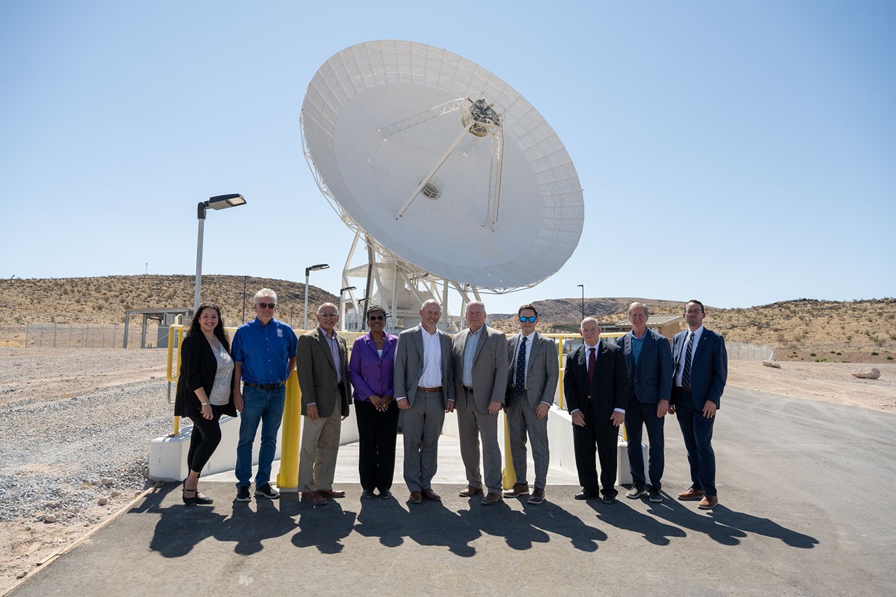 Ribbon-Cutting Event for NASA Deep Space Network’s Deep Space Station 23