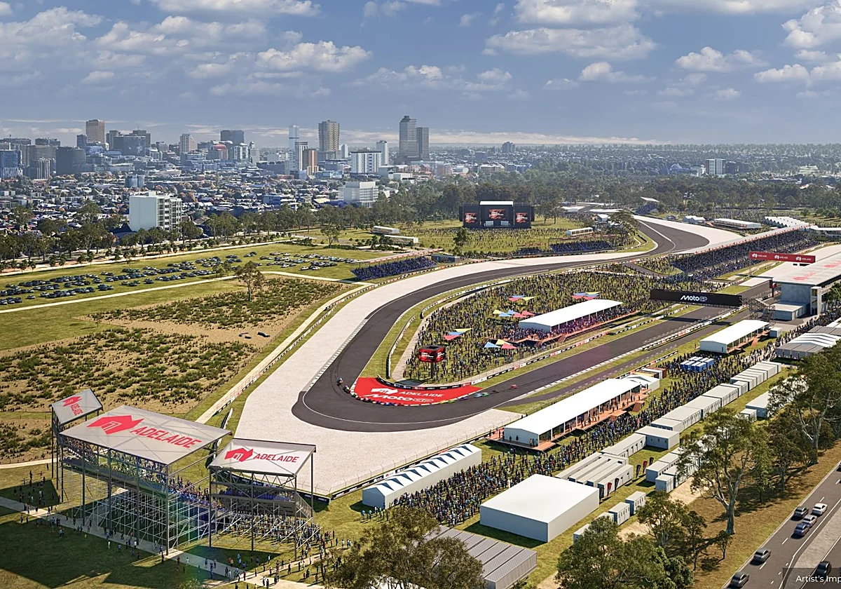 MotoGP desvela su primer circuito urbano en Adelaida
