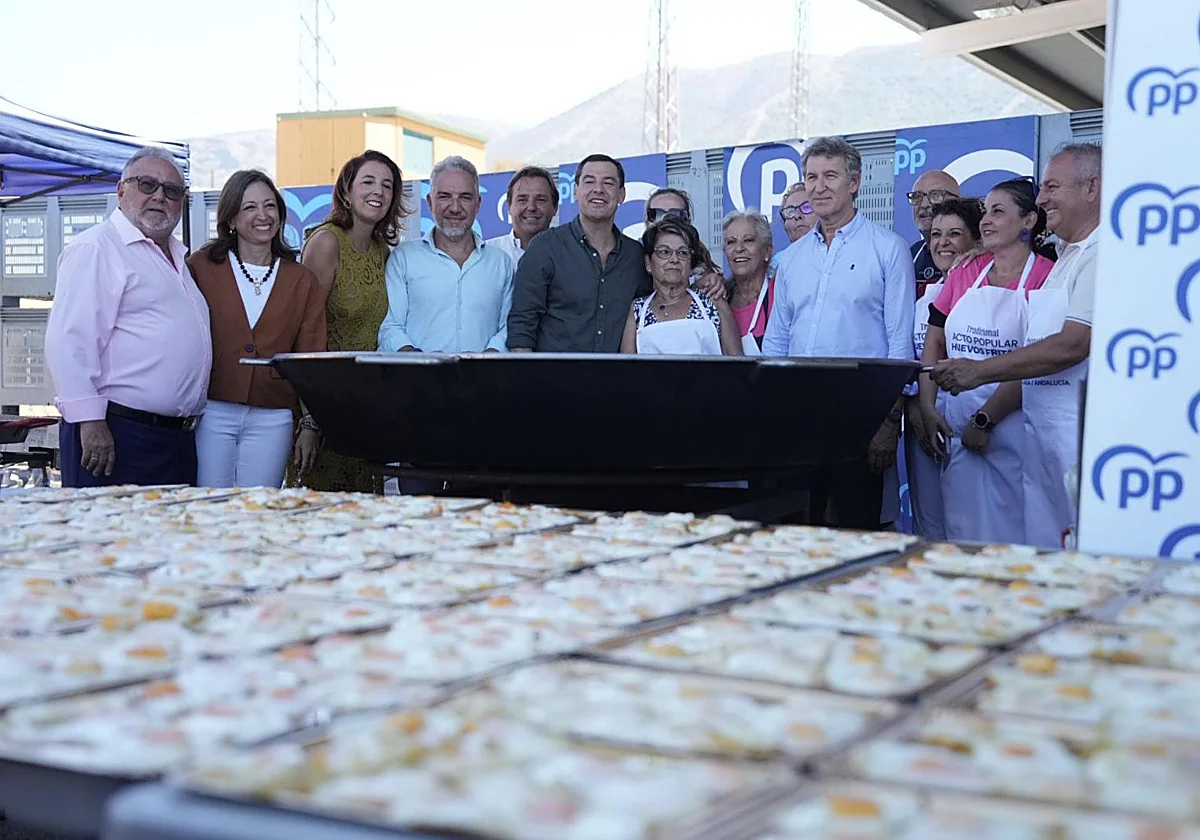 Feijóo y Moreno abren el viernes el curso político del PP malagueño en el tradicional acto de los huevos fritos
