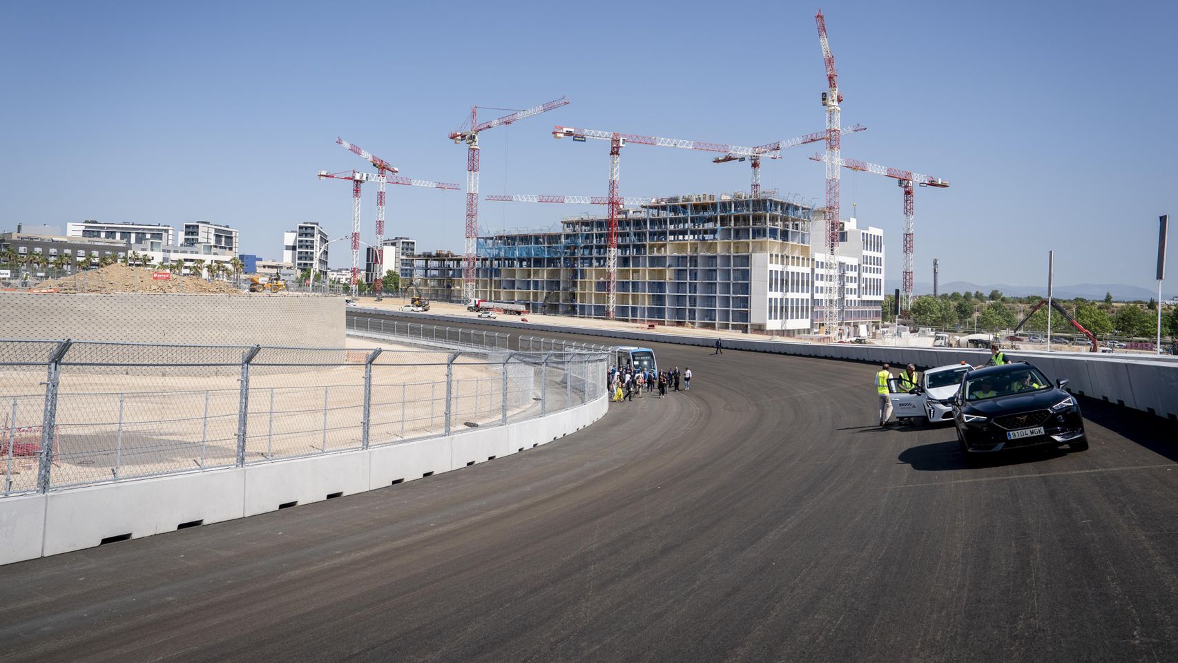 Roban el cable de unos generadores en el circuito de F1 en Madrid a pocos días del estreno del Gran Premio