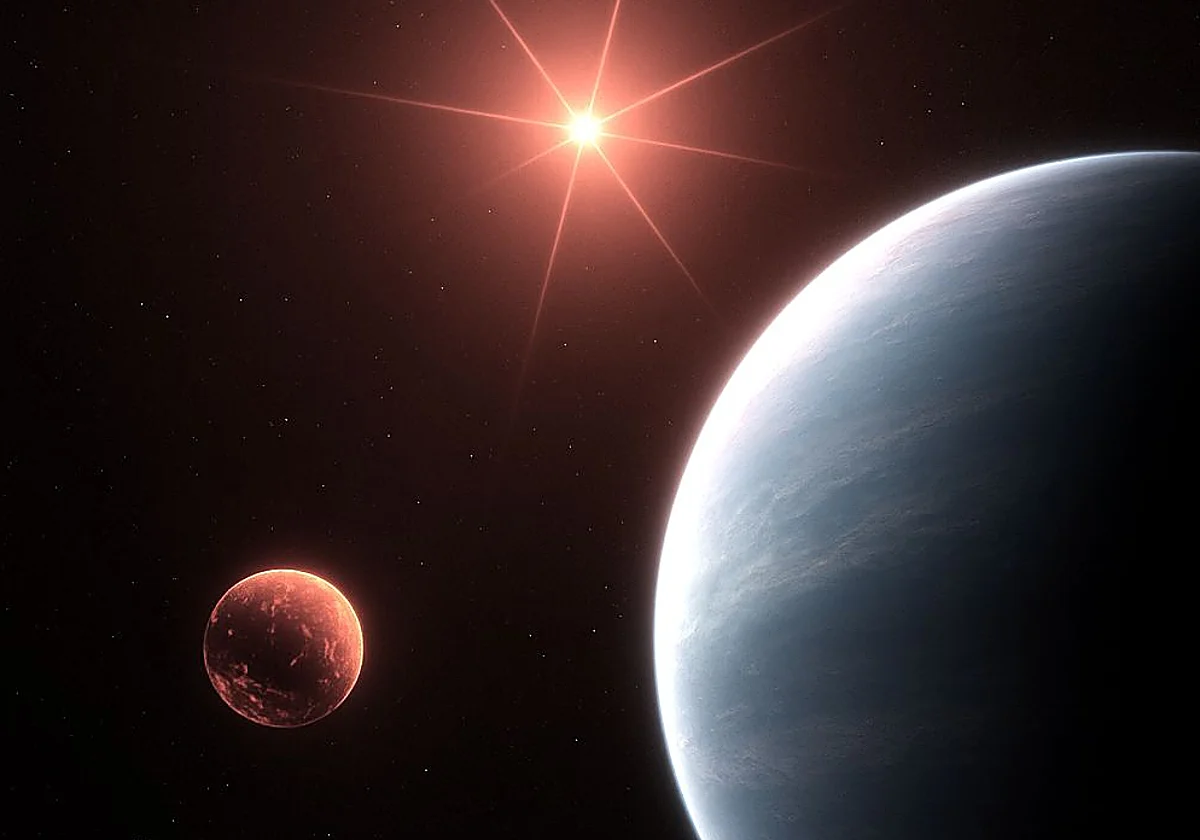 Astrónomos españoles descubren un sistema solar con un planeta habitable y un «mundo de lava»