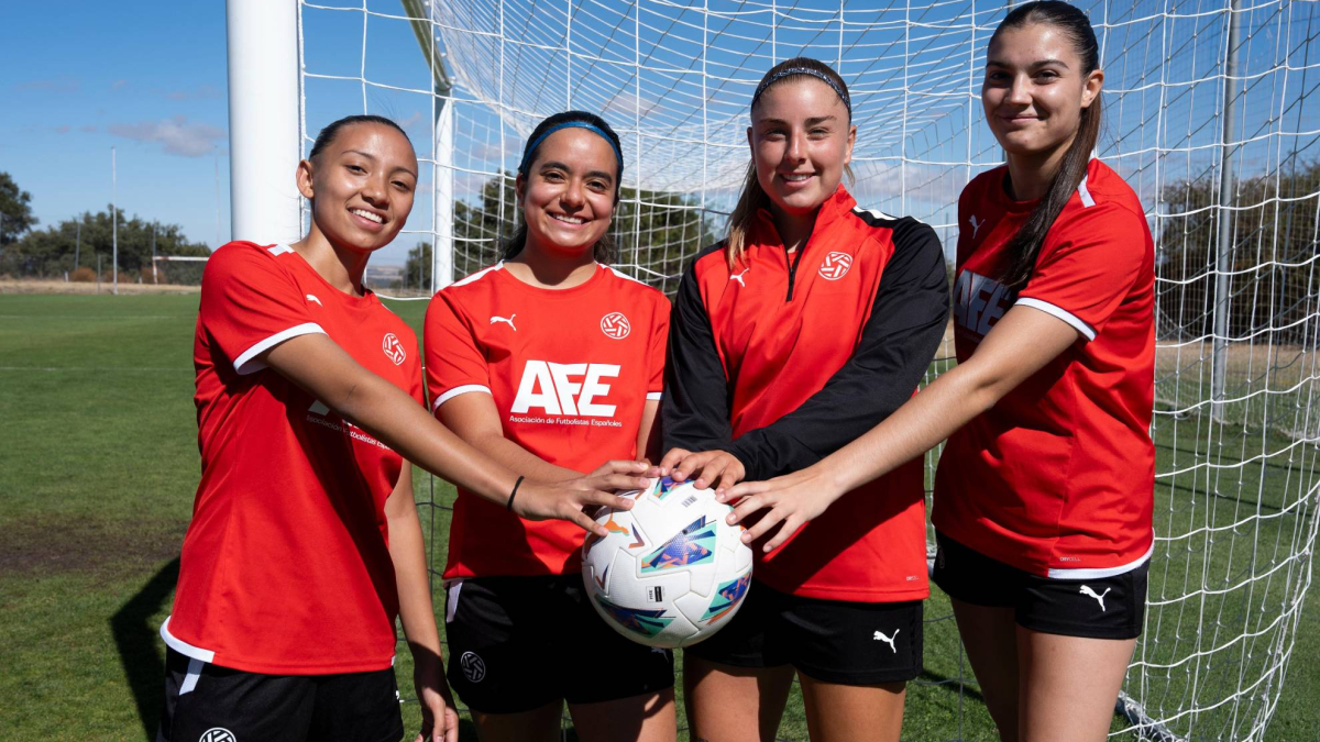 La reivindicación de las futbolistas en las sesiones AFE<br>