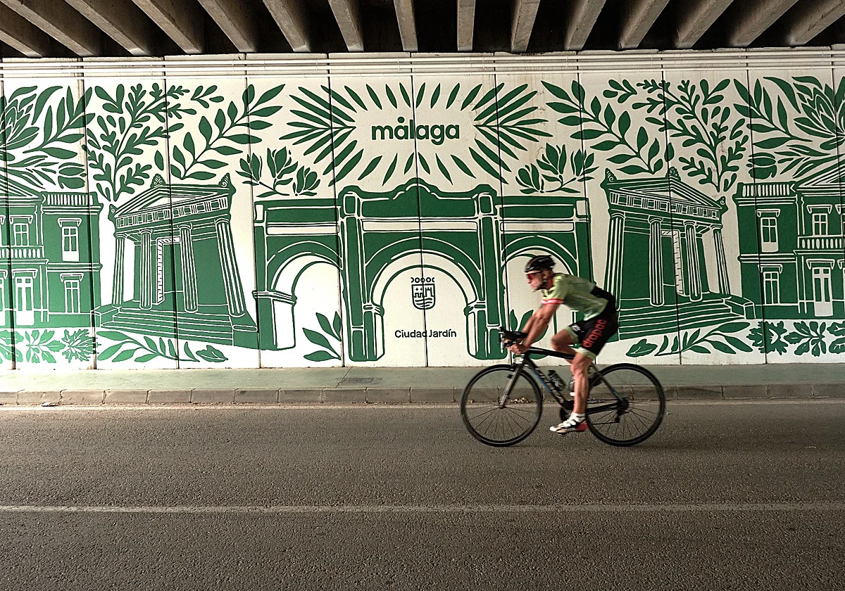 Un nuevo mural inspirado en el Jardín Botánico de La Concepción