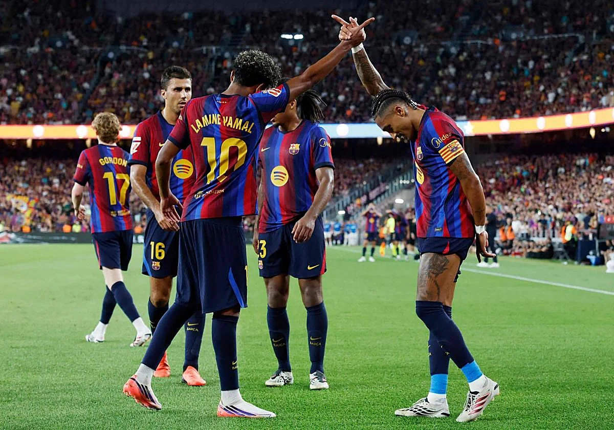 El Barça firma otra manita ante el Rayo