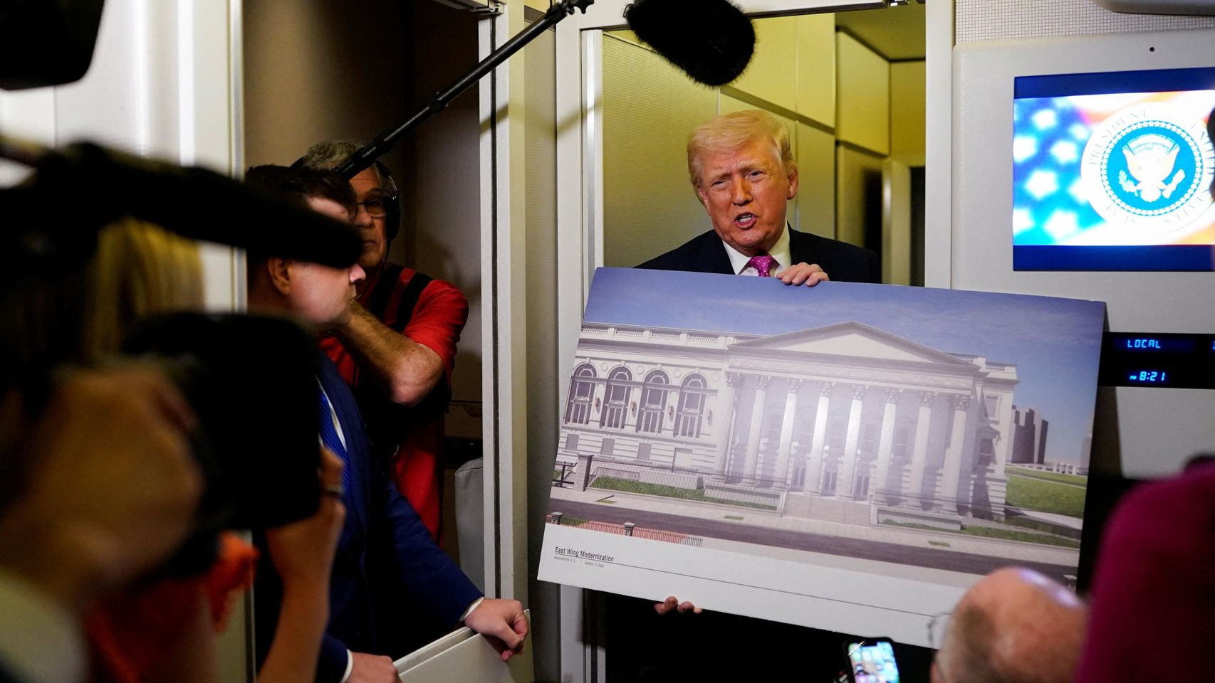 El Supremo de EEUU concede un nuevo deseo de Trump y da luz verde para que construya un salón de baile en la Casa Blanca