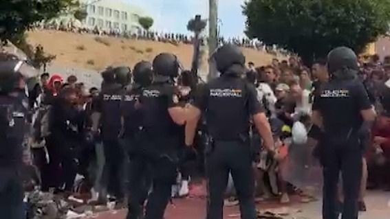 Tiros al aire, ataques a soldados, robos y agresiones: máxima tensión bajo el Mando Único en una Ceuta militarizada