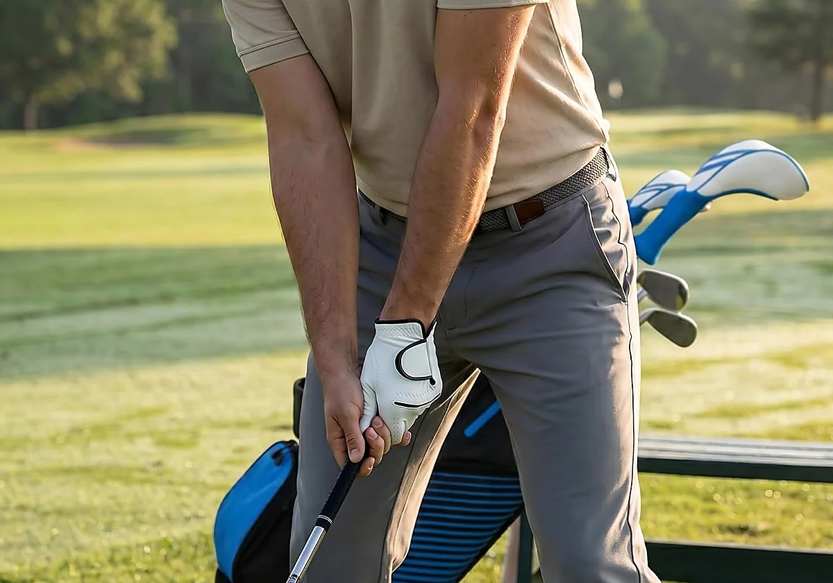 Si practicas golf, hazte con unos de estos guantes y palos para mejorar tu swing