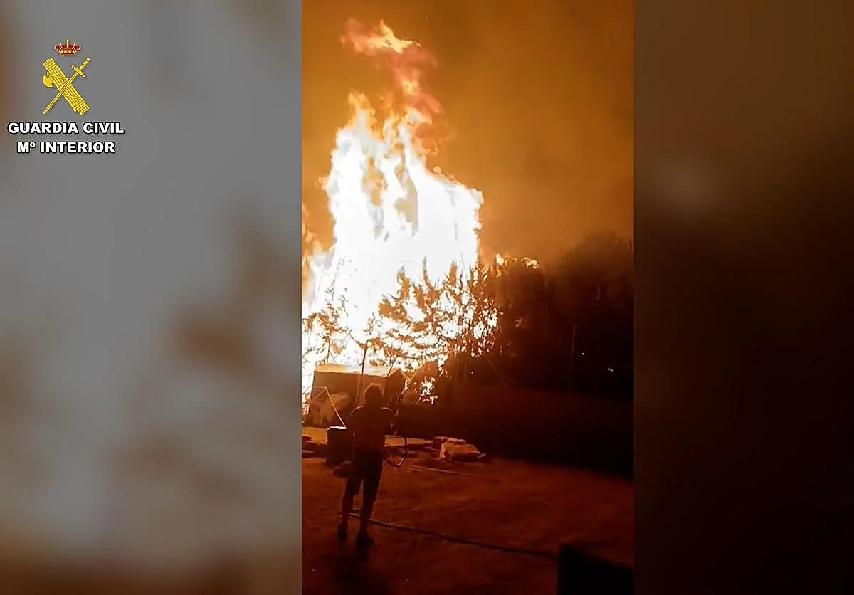 Detenido en Toledo por quemar las casas de dos hombres que entraron a robar en su domicilio